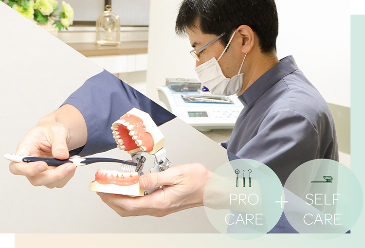 治療後も健康を支える“予防中心”の歯科へ